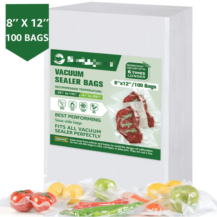 11" x 150' Vacuum Sealer Bags Food Vacuum Seal Bags Roll Keeper with Cutter