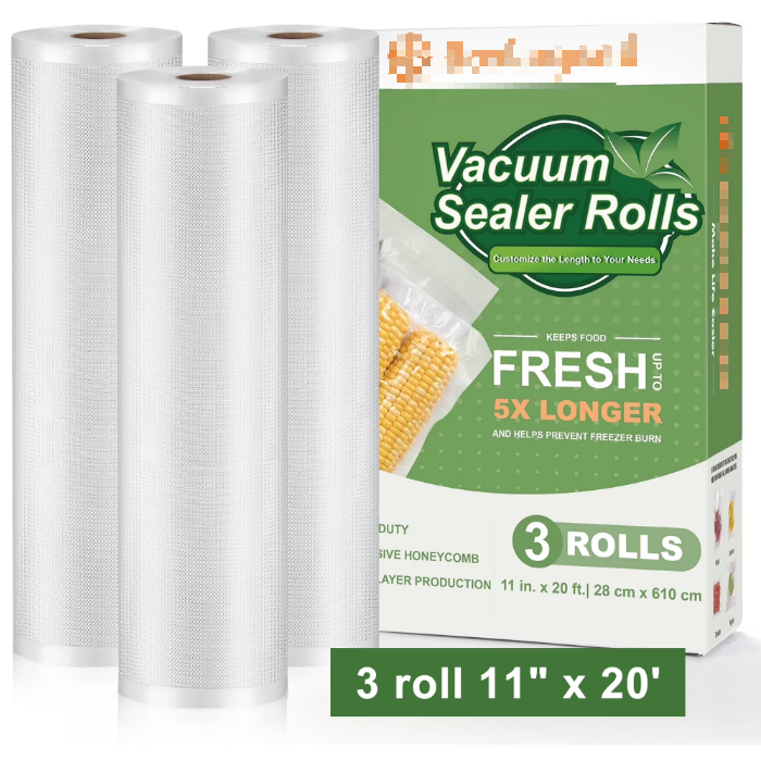 11" x 150' Vacuum Sealer Bags Food Vacuum Seal Bags Roll Keeper with Cutter